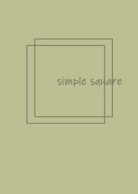 simple square =pistachio=
