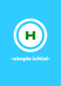 simple initial-H- THEME 53