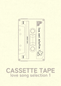 Cassettetape_love Slate gray