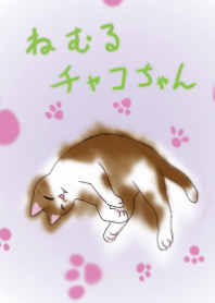 眠るチャコちゃん