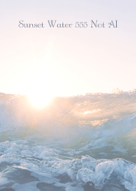 Sunset Water 555 Not AI