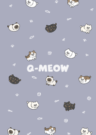 Q-meow3 / mist purple