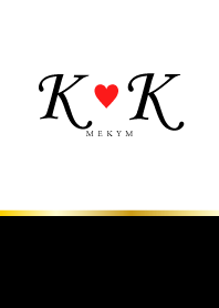 Love Initial K&K イニシャル 6