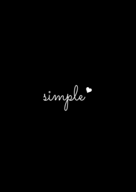 Heart & Cursive. black