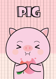 Minamal Cute Pig 2