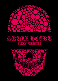 SKULLHEART2 POLKA Dot PINK
