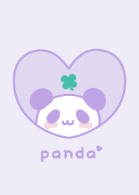 Panda Clover - Purple