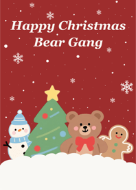 แก๊งหมีสุขสันต์วันคริสต์มาส (เบจ 03)