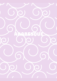 arabesque01 on light purple
