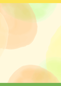 Warm watercolor01 on yellow