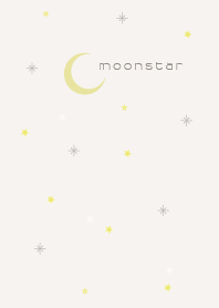 simple moon star