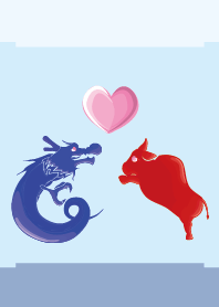 ekst blue (dragon) love red (bull)