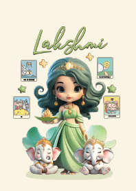 พระแม่ลักษมี & พระพิฆเนศ "วันพุธ"