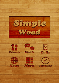 Simple wood graining theme2