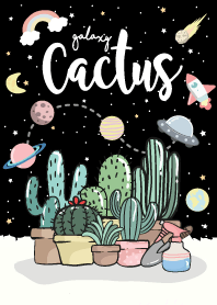 Cactus Galaxy. (Black ver.)