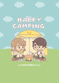 wideeyebrowww happy camping