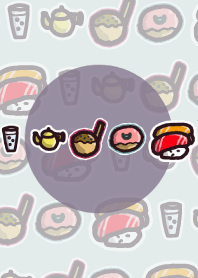 食にまつわるダジャレ着せかえvol.5
