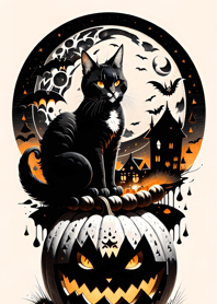 halloween cat Ba9a80