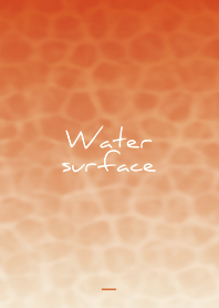 Red : Water surface