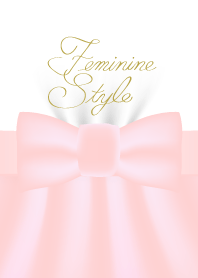 Feminine Style -White & pink-