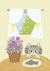 Cat and Fish