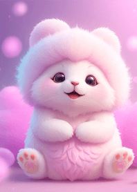 Cute fat marmot