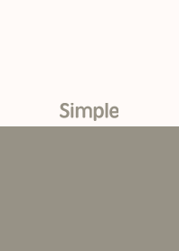 The Simple Beige No.2-01