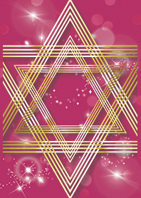 Pink : Hexagram that brings good luck