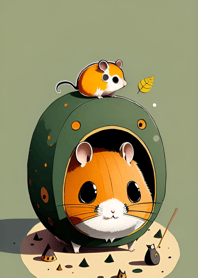 Halloween Hamster 847B16