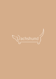 Plain Dachshund(red)