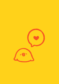 Chill out chick.(orange14)