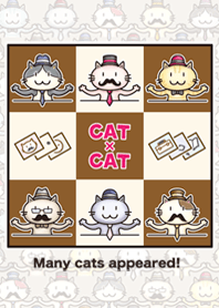 Many cats appeared! gentleman
