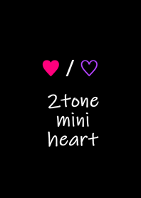 2TONE MINI HEART 2 18