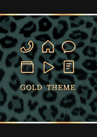 GOLD x PANTHER PATTERN  - 01 F-01