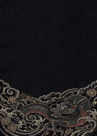 Midnight Wabori Dragon & Rising Crests