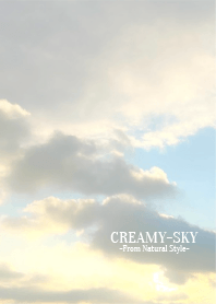 Creamy Sky 12 / Natural Style