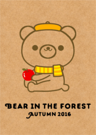 Bear in the forest -Autumn 2016-