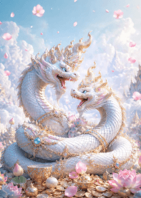 Naga: Symbolizes wealth, prosperity, 1