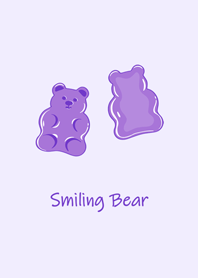 Purple Tender Q Bear Gummy