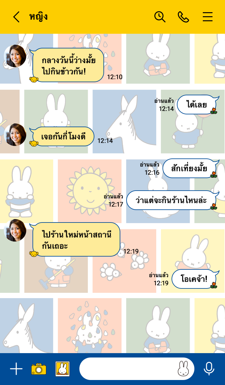 miffy สีสันสดใส 1