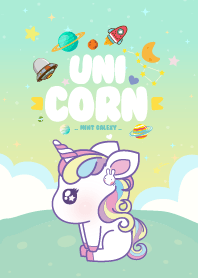 Baby Unicorn Galaxy Mint