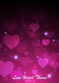 Love Heart Theme -CHERRY PINK-