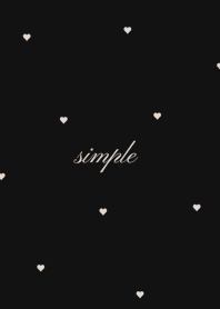 heart & pattern* InkBlack_beige.