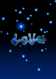 Space Love Hand Blue Ver.