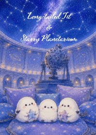 Long-tailed Tit & Starry Planetarium