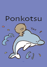 Blue : Honorific bear ponkotsu 5