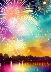 Beautiful Fireworks Theme#3042