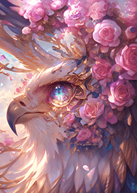 절대 아름다운 꽃의 독수리 ❤