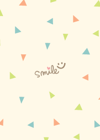 Stylish three-colored triangle8 Japan