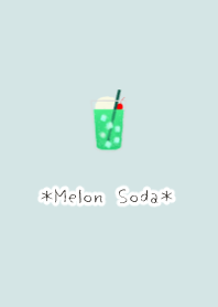 ＊メロン ソーダ＊